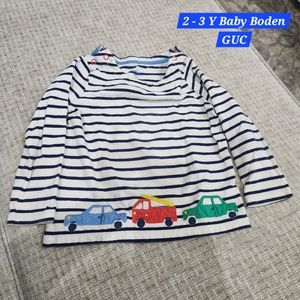 Baby Boden Car shirt